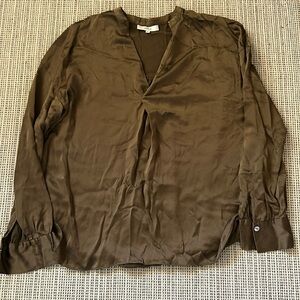 Vince Brown Blouse